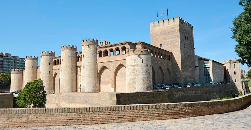 Palacio de la Aljafería en Zaragoza